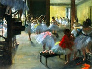 The Dance Class by Degas